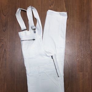 WHITE MADEWELL OVERALLS